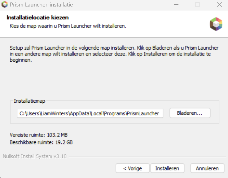 Prism installer ready